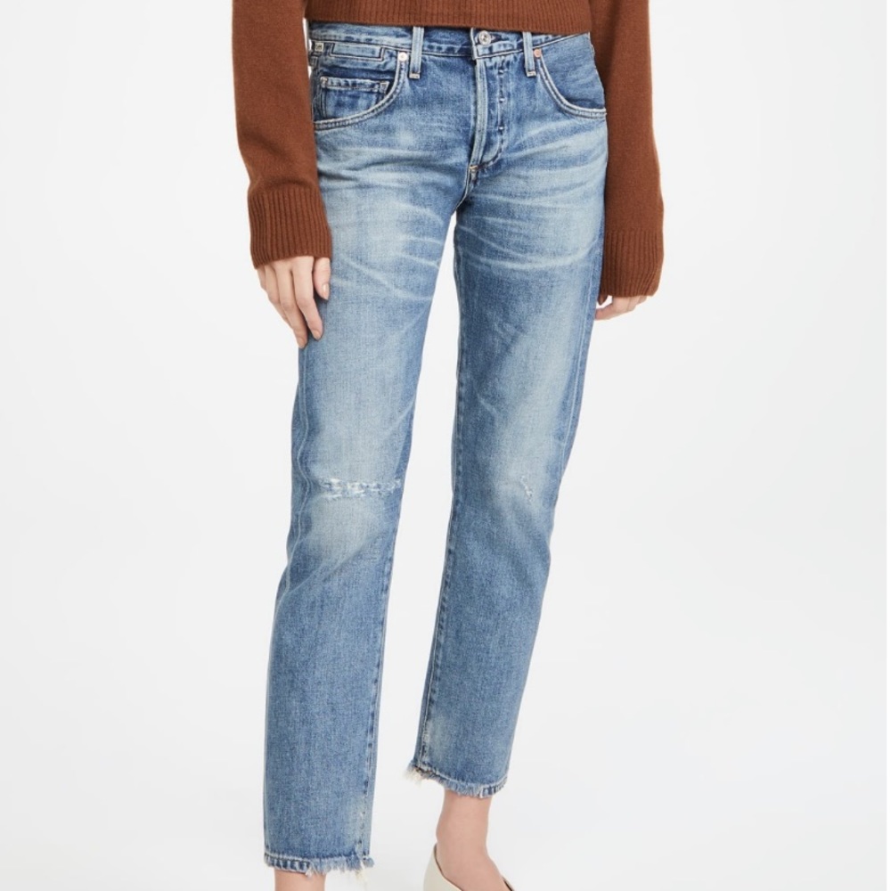 Emerson Cropped Slim Fit Jean